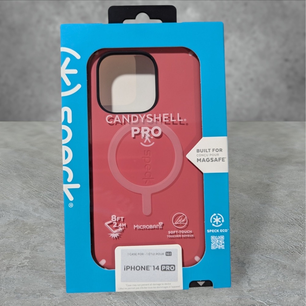 A2 Speck Candyshell Pro Magsafe Case for Apple iPhone 14 Pro - Pink